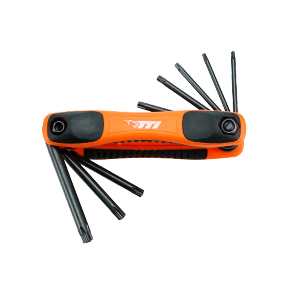 TTI 8 Piece Tamperproof TORX Folding Key Set TTIHKFOLDTTP8