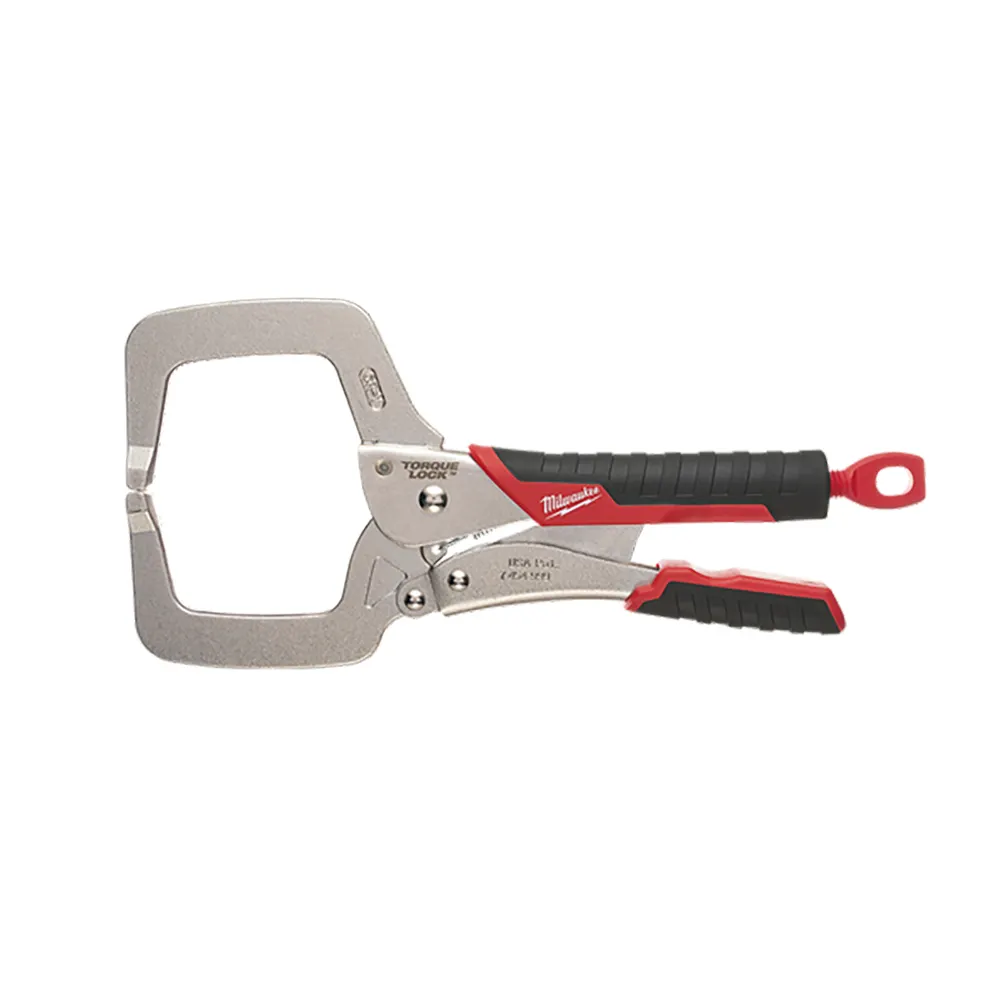 MILWAUKEE 279mm Soft Grip C-Clamp Locking Plier Regular Tip 48223631