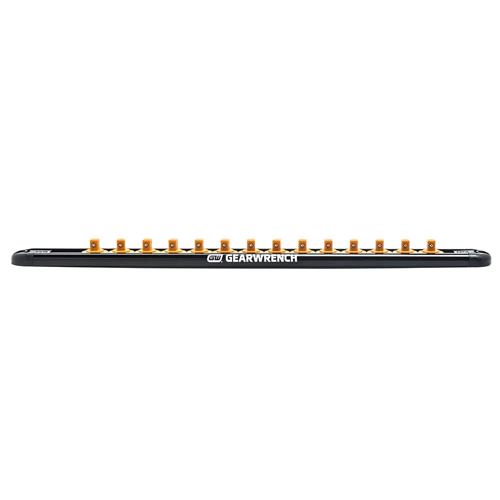 GEARWRENCH 1/2inch Drive Magnetic Socket Rail Includes 14 Clips 83128