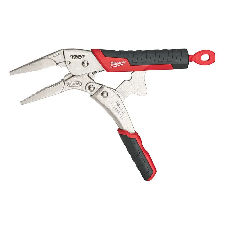 MILWAUKEE Torque Lock 225mm Long Nose Locking Plier 48223409