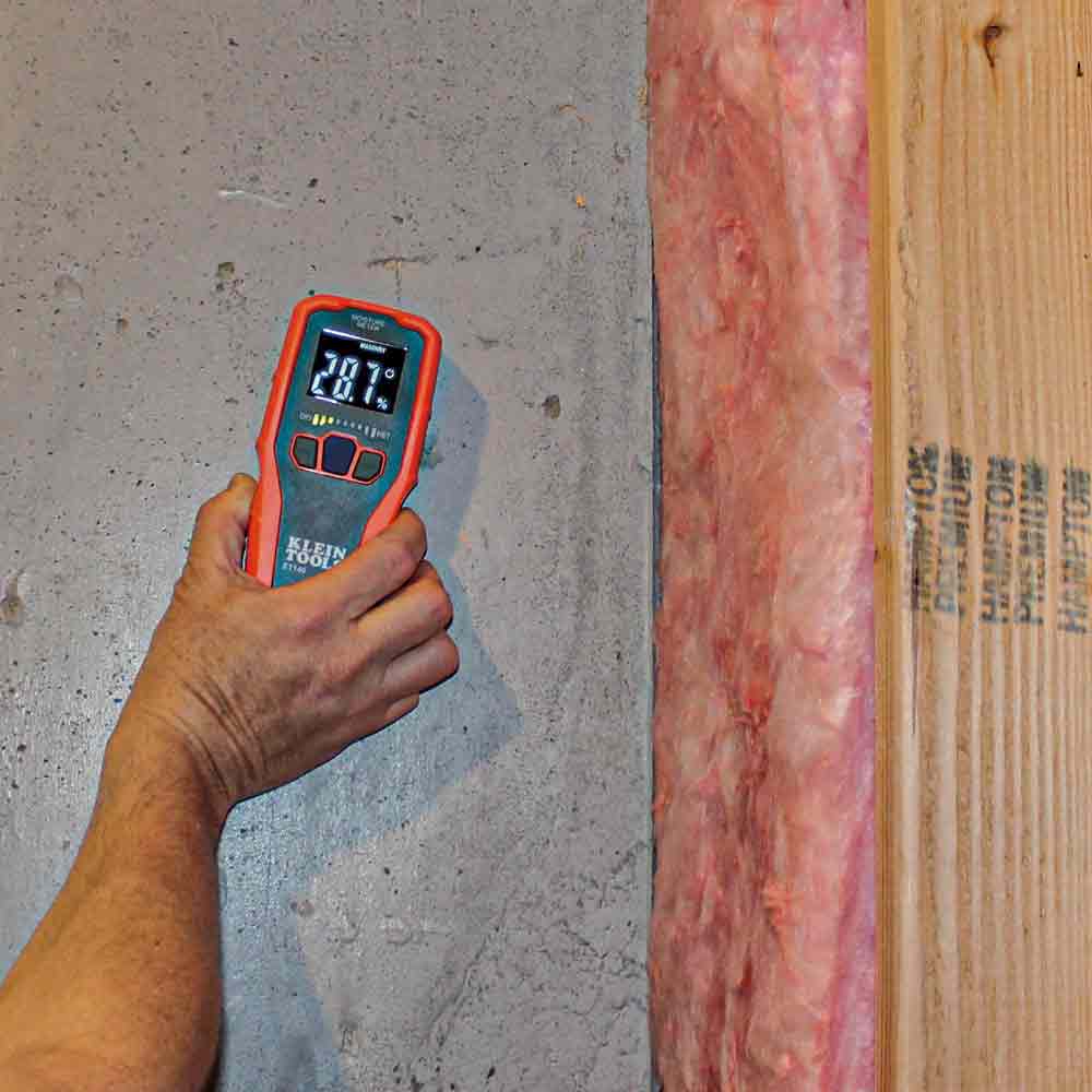 KLEIN Up to 19mm Pinless Moisture Meter A-ET140