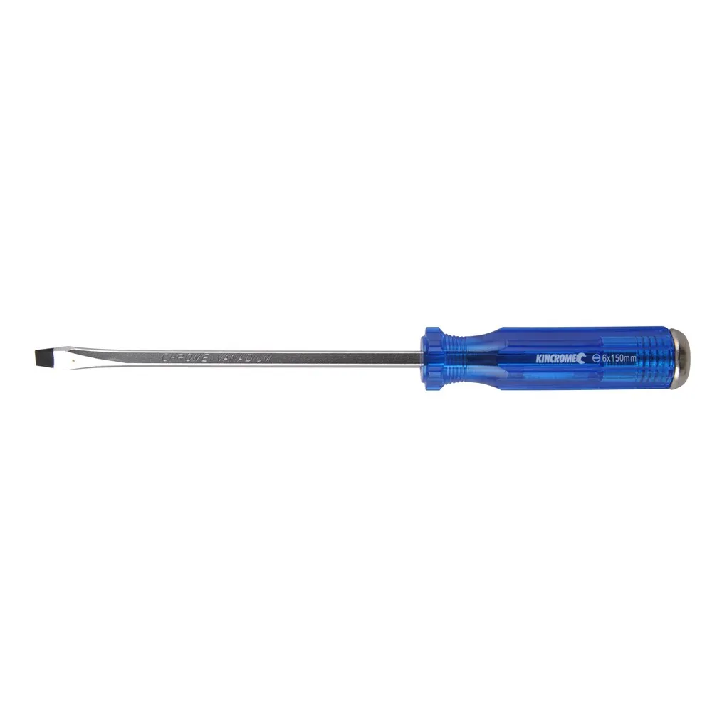 KINCROME 6 x 150mm Thru-Tang Blade Screwdriver K5174