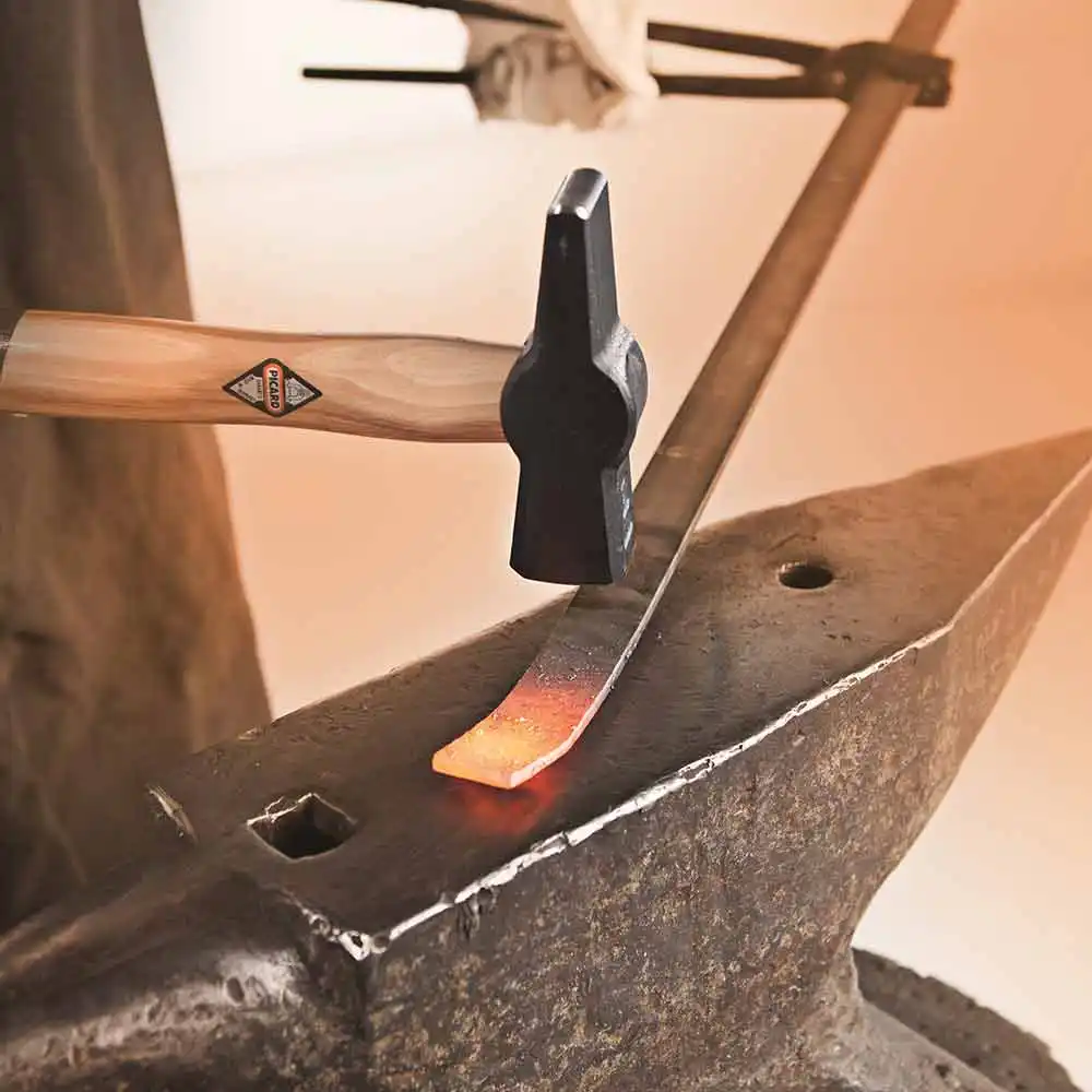 PICARD 35oz Hardwood Handle Blacksmith Hammer 0000811-1000