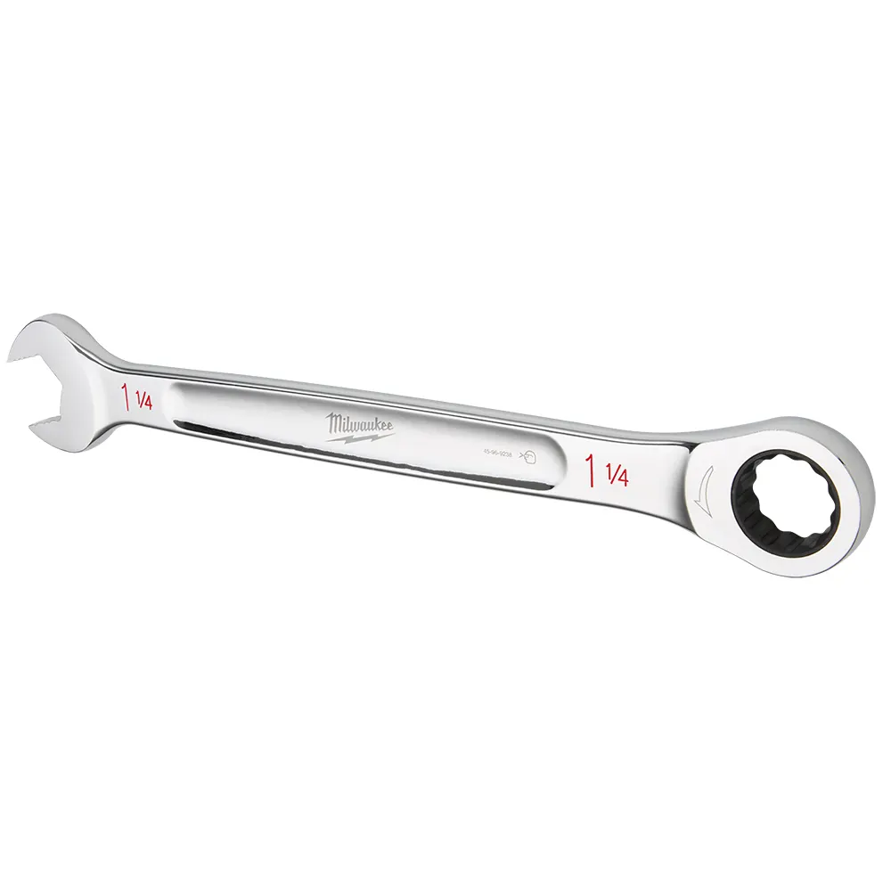 MILWAUKEE 1-1/4" SAE Ratcheting Combination Wrench 45969238