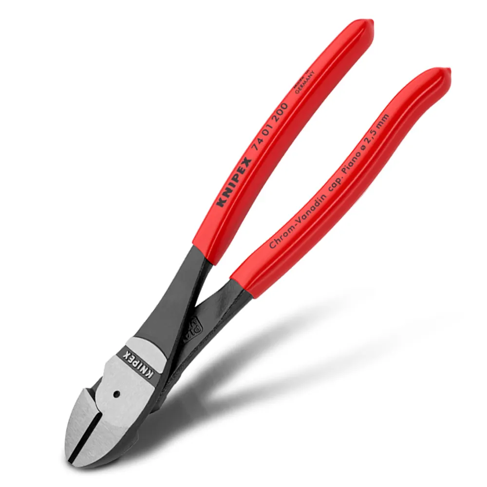 KNIPEX 200mm High Leverage Diagonal Cutter 7401200SB