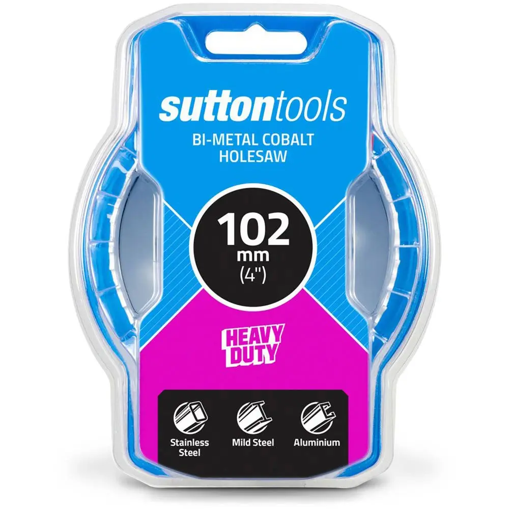 SUTTON 102mm (4inch) Bi-Metal Cobalt Holesaw