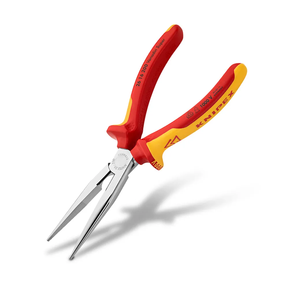 KNIPEX 200mm Snipe Nose Side Cutting Pliers 2616200SB