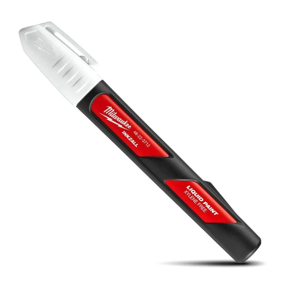 MILWAUKEE Inkzall White Liquid Paint Marker 48223712