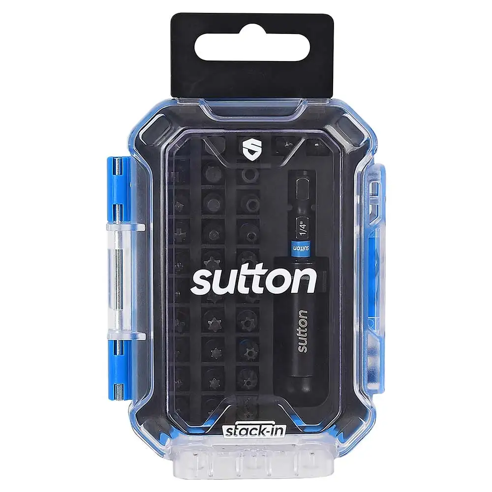 SUTTON SUPATORQ Screwdriver Bit Set S250 Stack-In - 33 Piece S250S33A