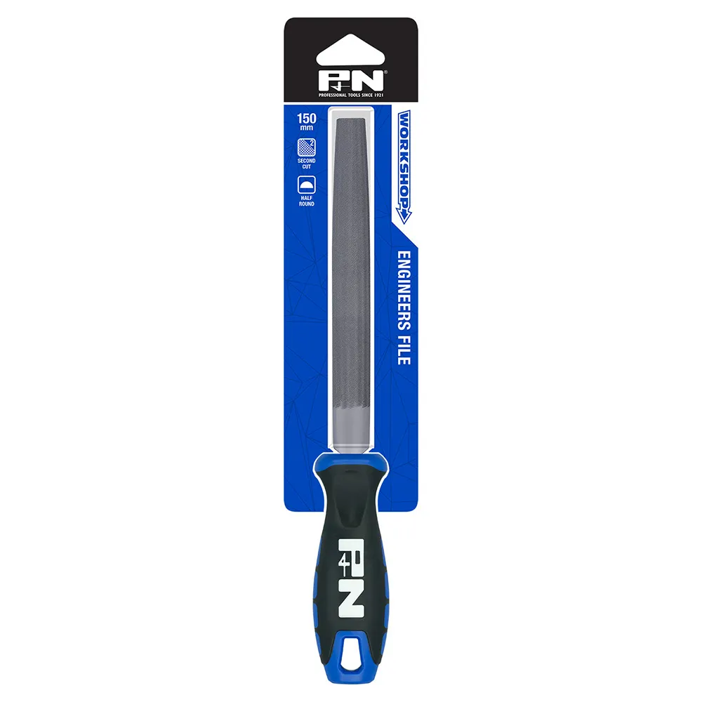 P&N 150mm Second Cut Half Round Engineers File PW3011062