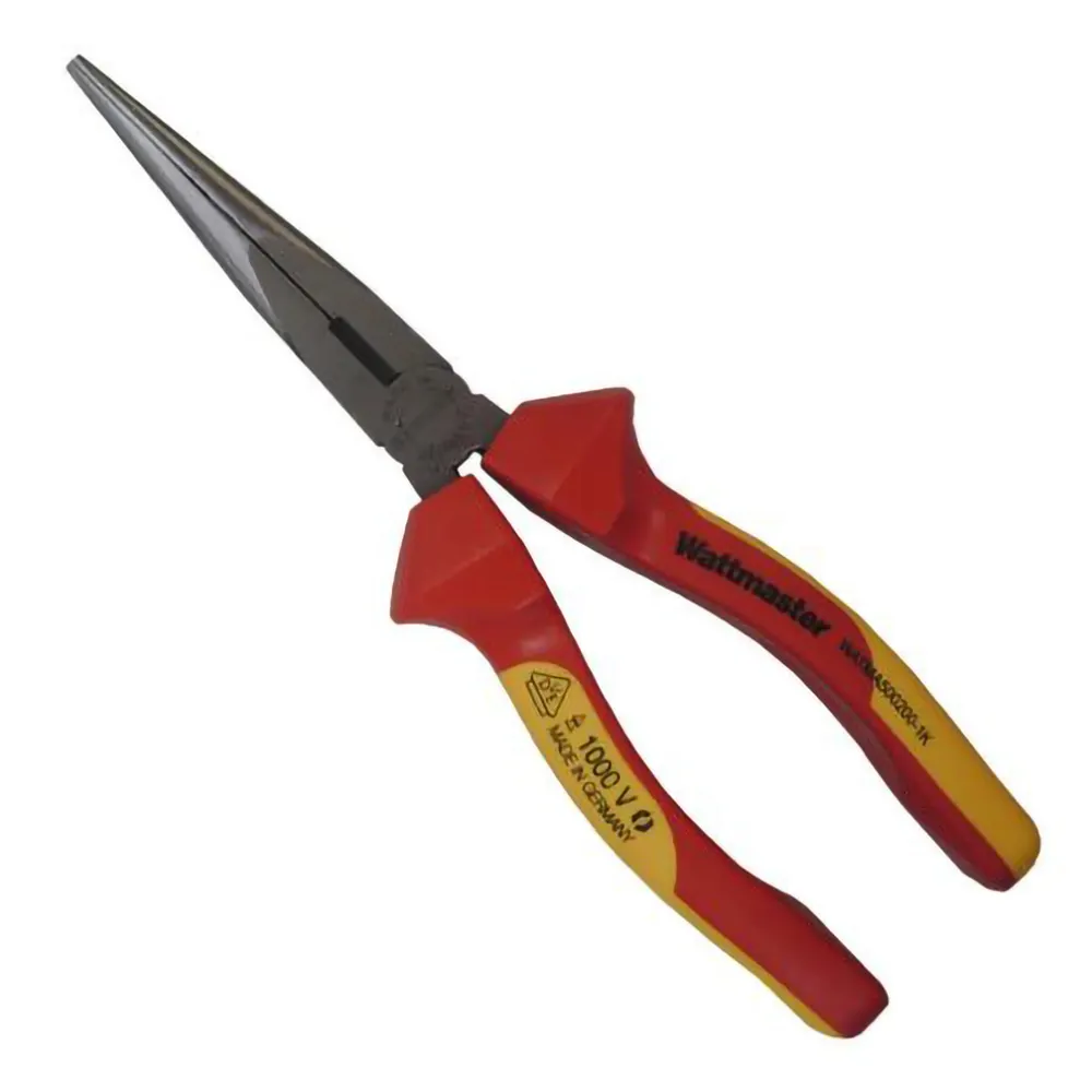 WATTMASTER 1000V Insulated Long Nose Pliers WATMA500200-1K