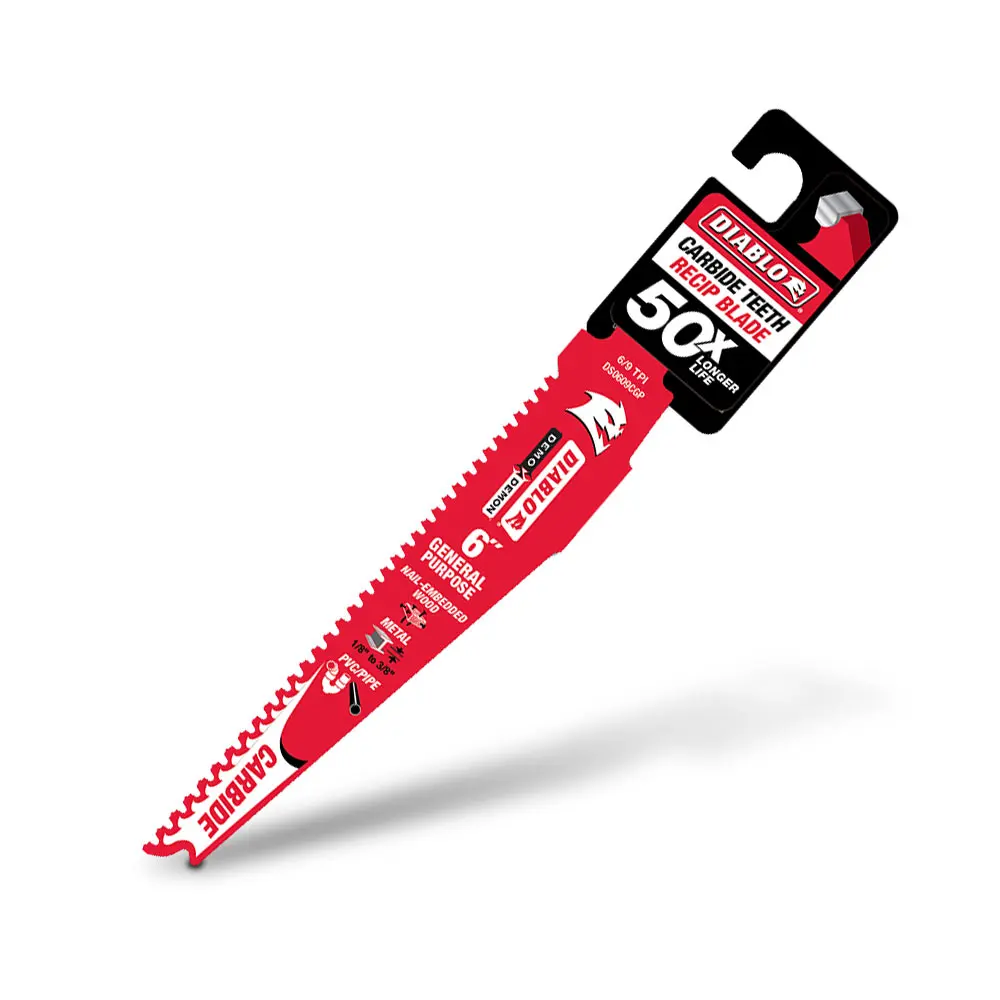 DIABLO 152mm Demo Demon Carbide General Purpose Recip 2610050124