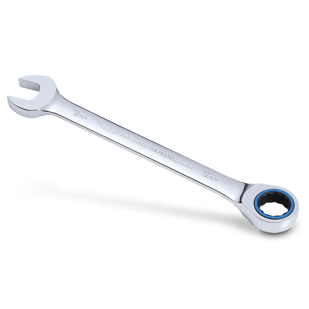 TTI 19mm 72T Metric Ratcheting Ring & Open End Spanner TRTM19