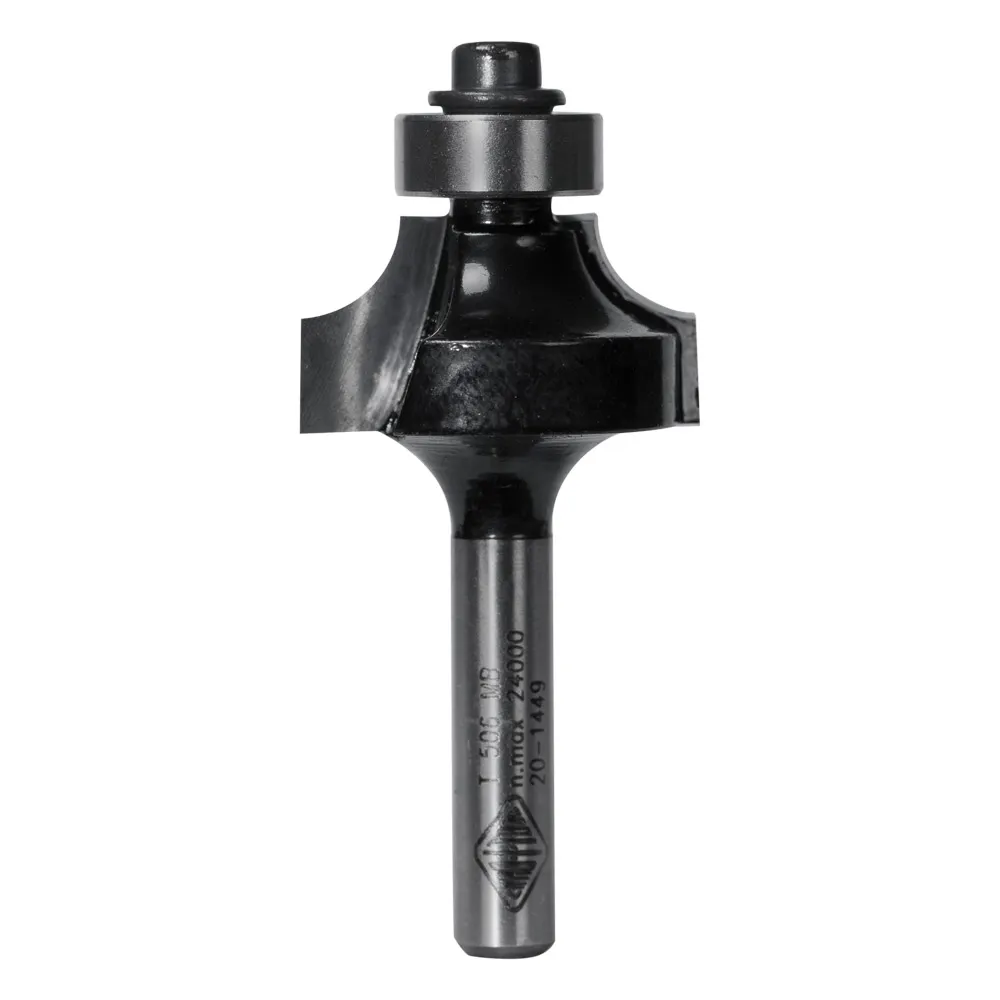 CARBITOOL Router Bit TCT Rounding Over 6mm-Radius 1/4inch -Shank T 506 MB