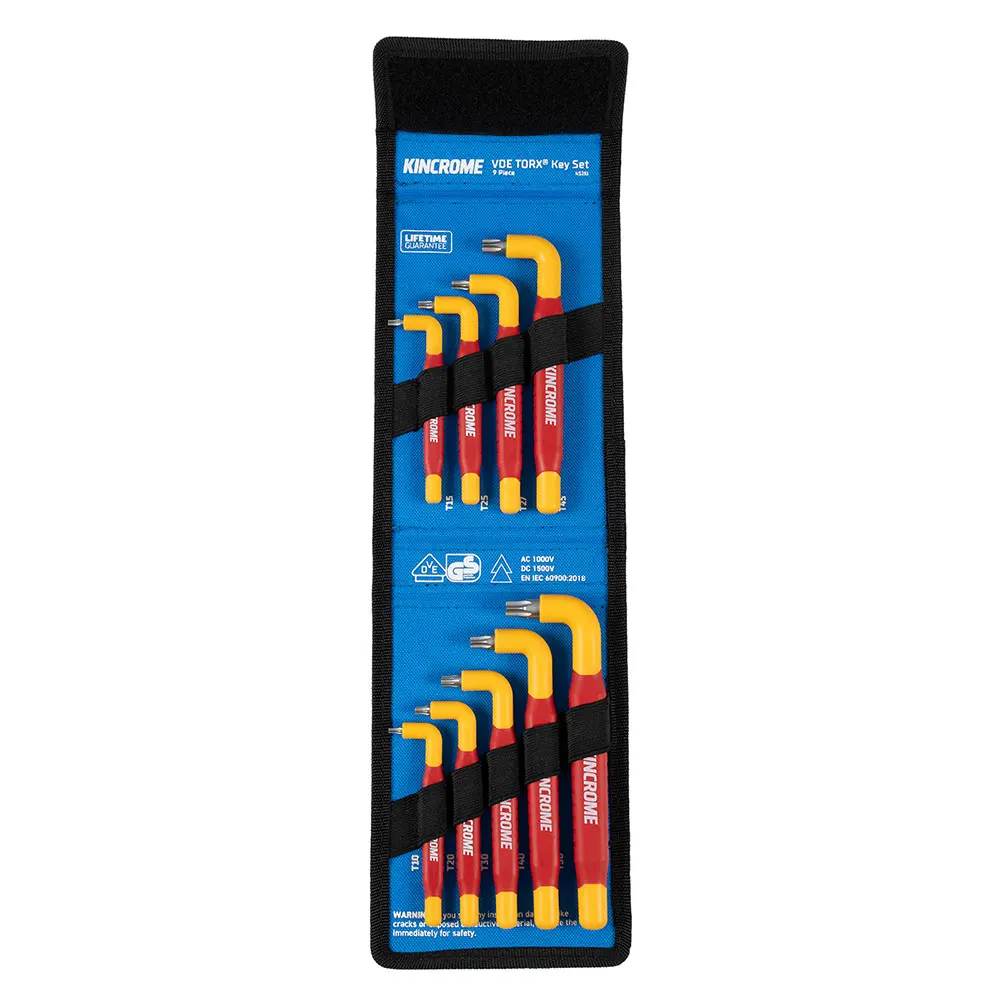 KINCROME VDE Torx Key Set - 9 Piece K5251