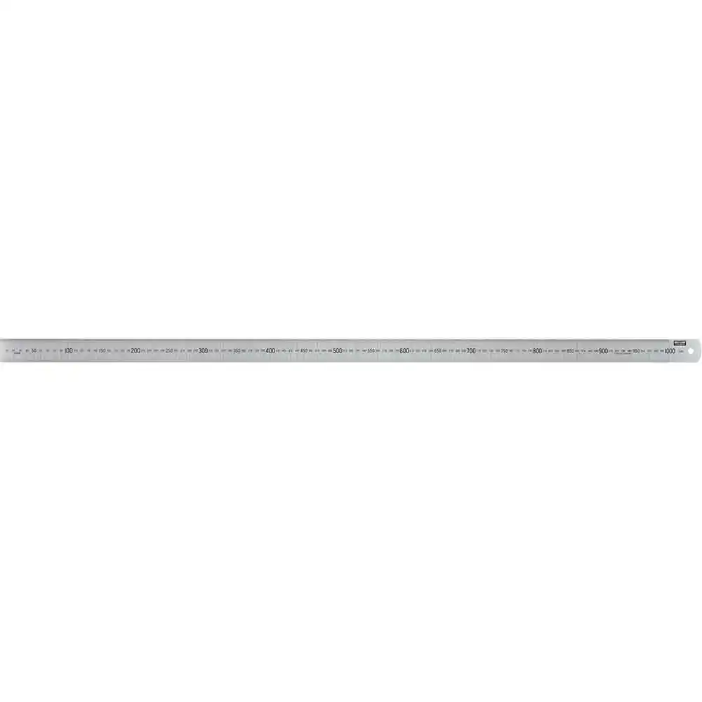 TOLEDO 1000mm Double-Sided Metric & Imperial Stainless Steel Rule 100036