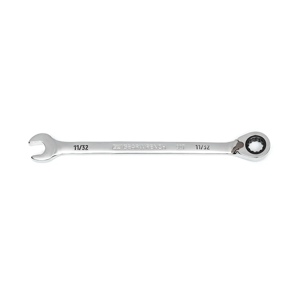 GEARWRENCH 11/32inch 90T R/OE Ratcheting Reversible Combination Wrench 86642