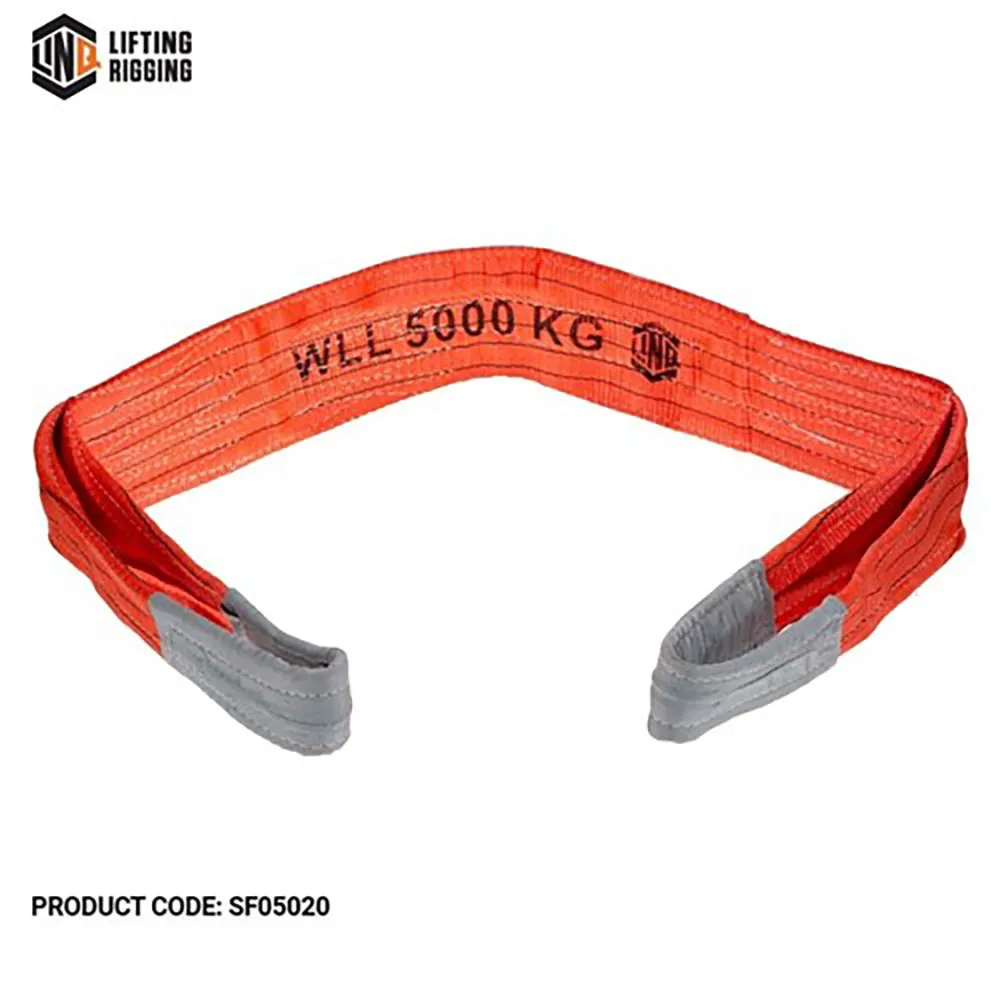 LINQ 4m Sling Webbed Flat Red SF05040