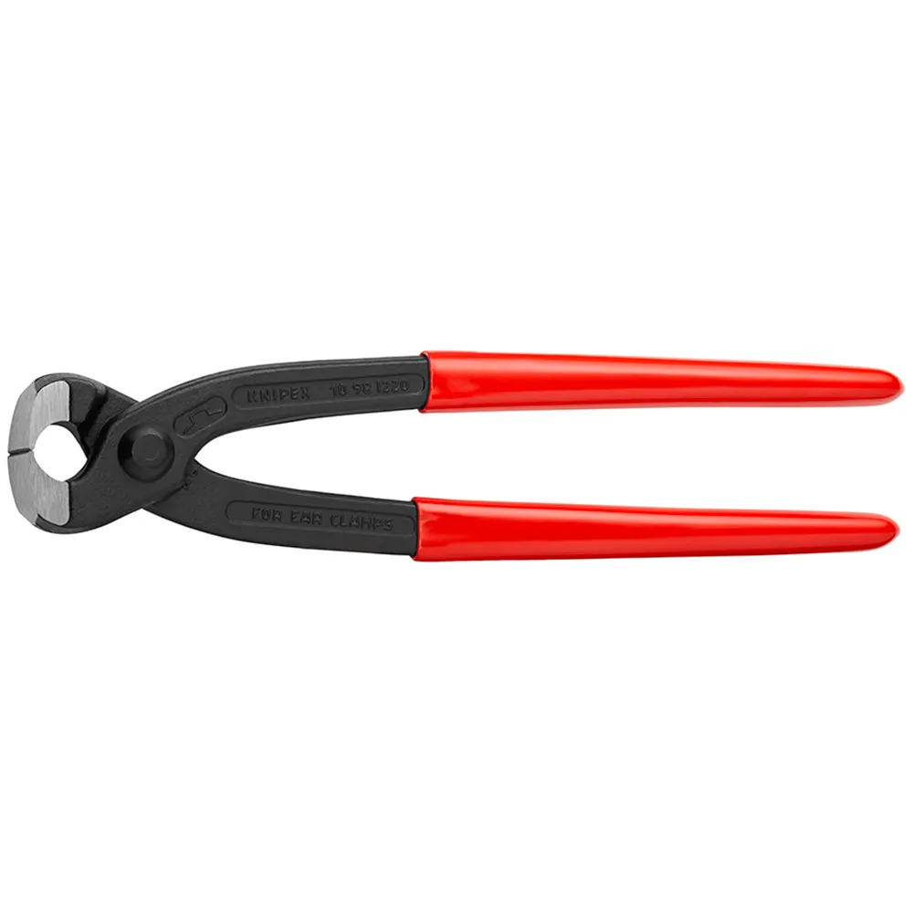 KNIPEX 200mm Top Jaw Ear Clamp Pincer 1098I220SB
