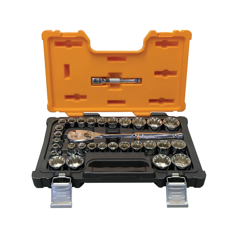 GEARWRENCH 1/2" Drive Metric/SAE  Socket Set 31-Piece 87004