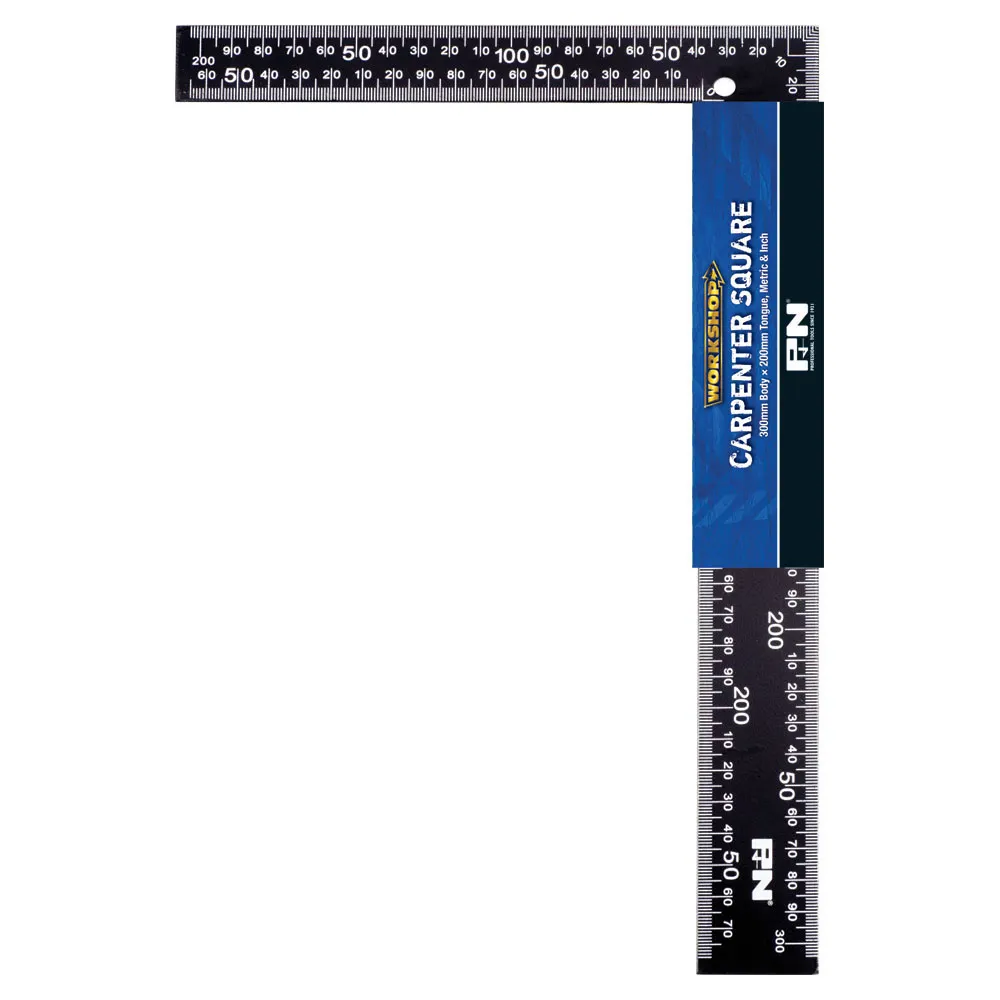 P&N 200 x 300mm Carpenter Square - Black 267901250