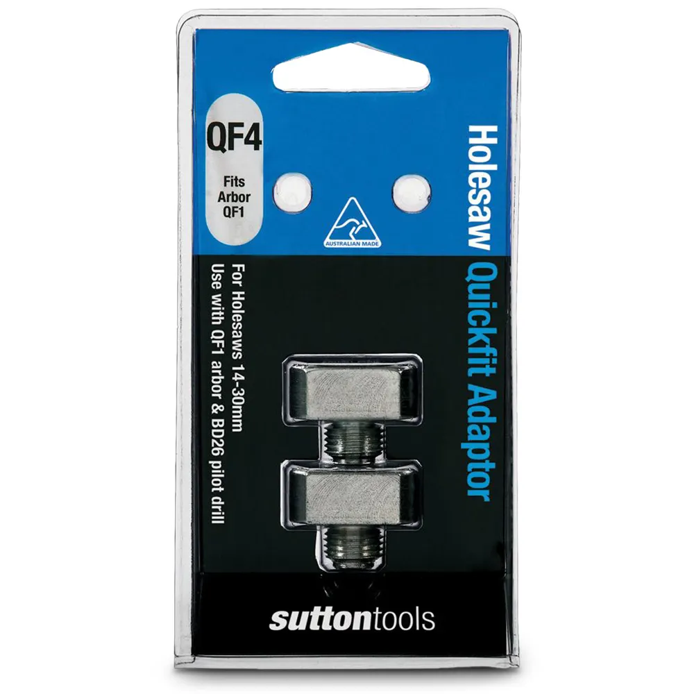 SUTTON Quickfit Holesaw Adaptor - 2 Piece