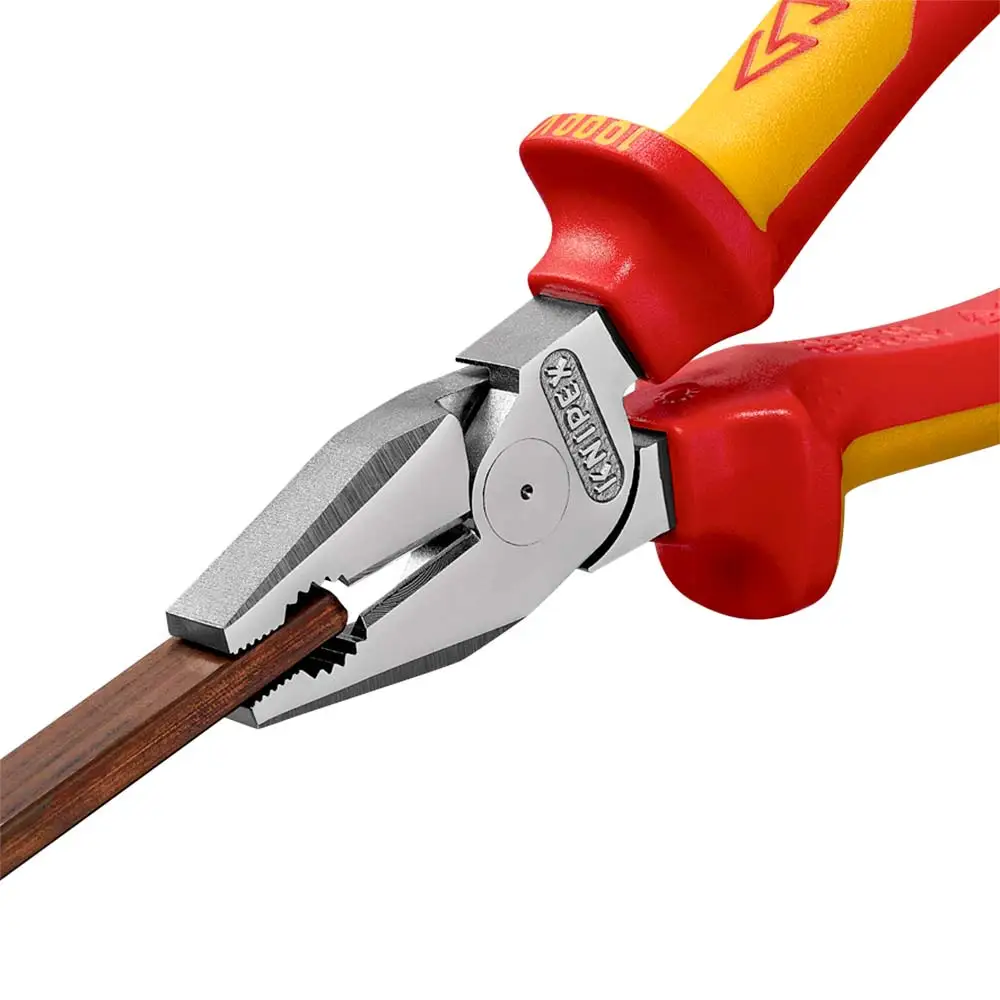 KNIPEX 200mm 1000V VDE High Leverage Combination Pliers 0206200SB