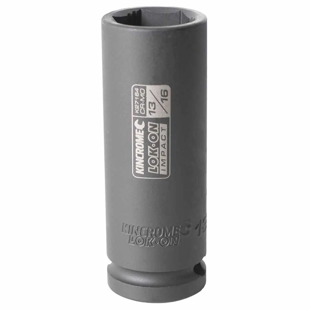 KINCROME LOK-ON 13/16" 1/2" Drive Deep Impact Socket K27164