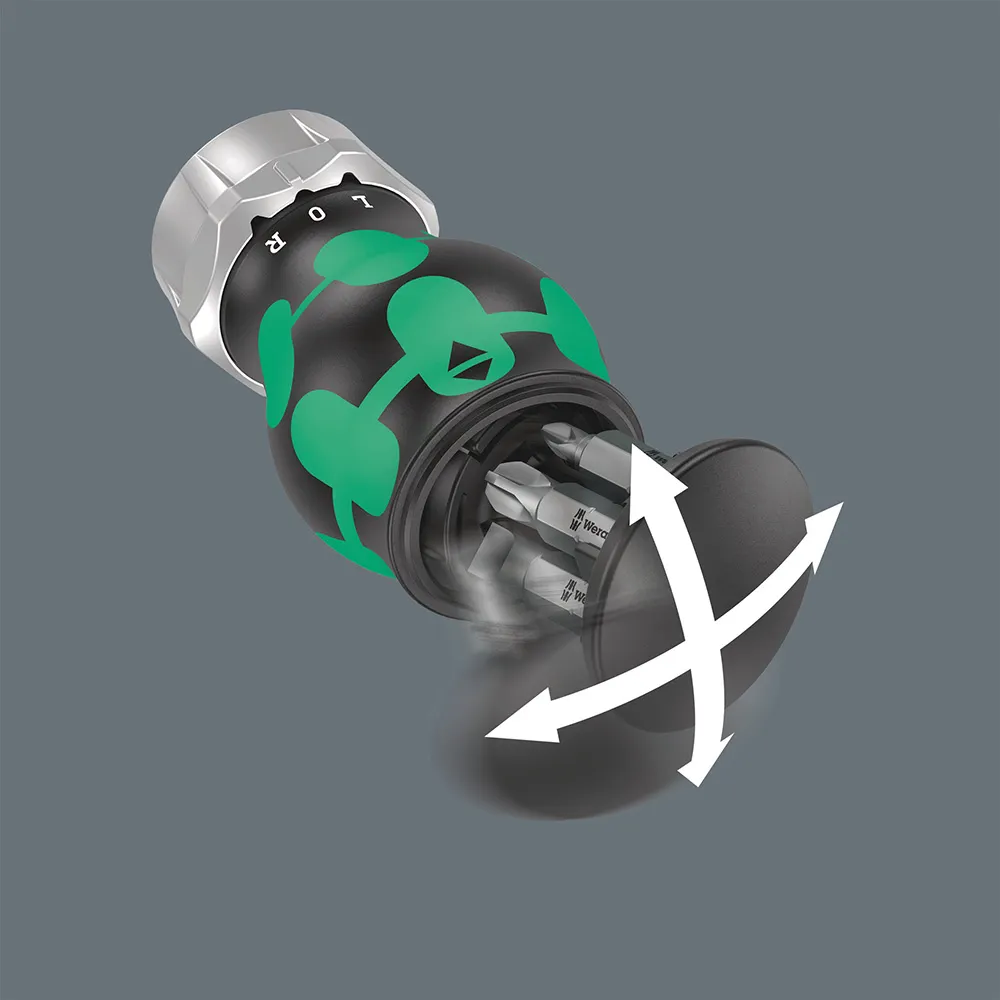 WERA Kraftform Kompakt Stubby magazine RA 3 - 6 Piece WER008885