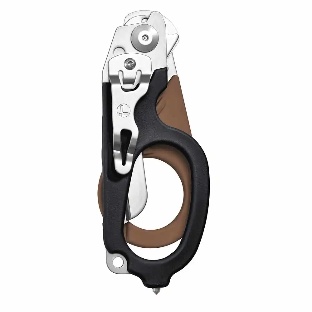 LEATHERMAN INC 6 Built-In Ems Tools Tan/Black Handles - Box YL833062