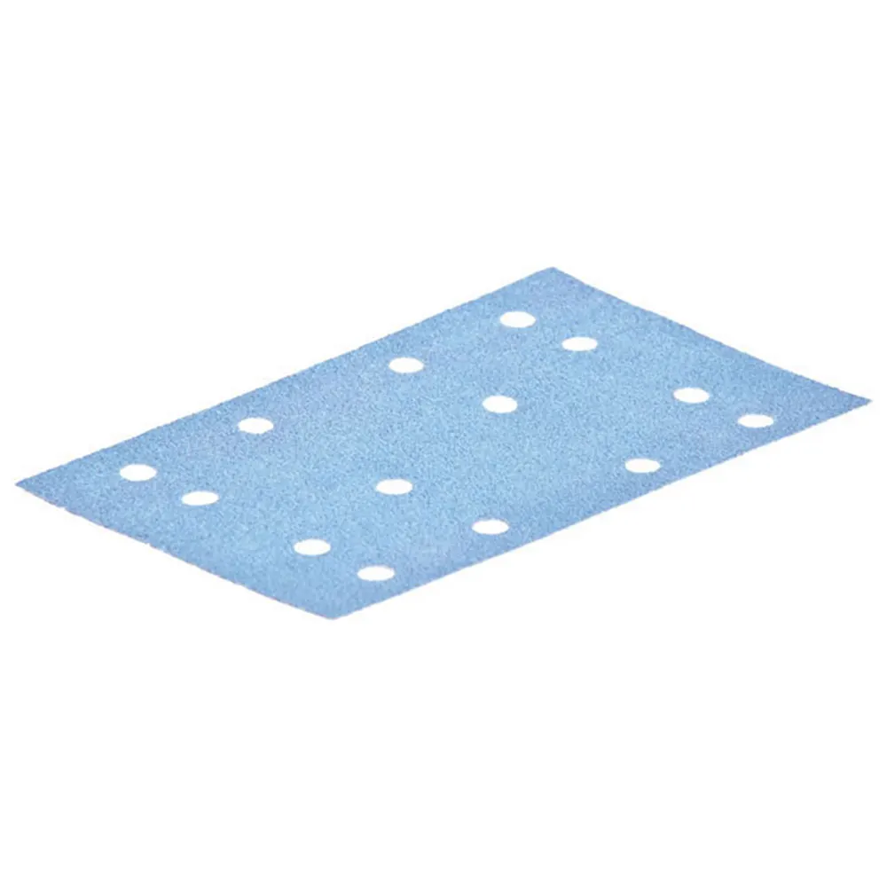 FESTOOL 80x133mm 120-Grit 14-Hole Granat Sanding Sheet 100pc 497120