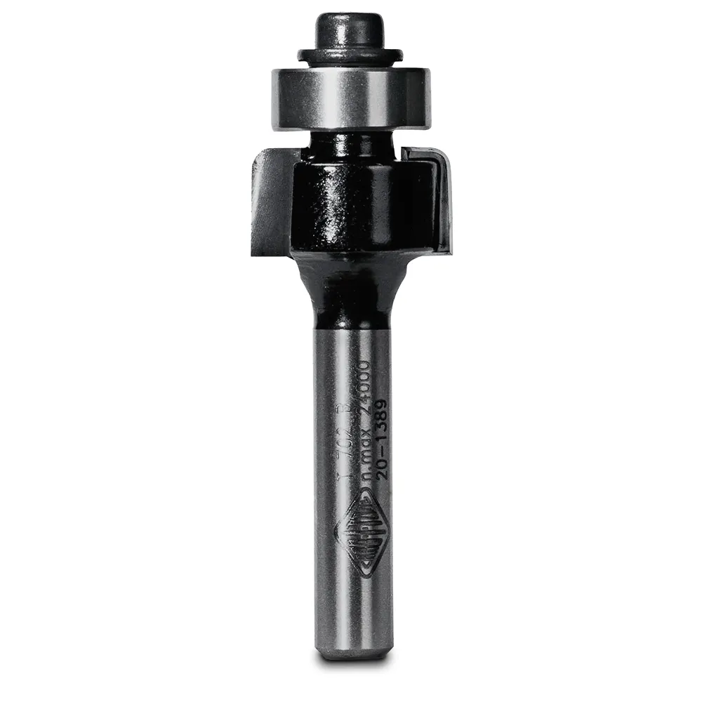CARBITOOL Router Bit TCT Cove w.Bearing 1/16inch -Radius 1/4inch -Shank T 702 B