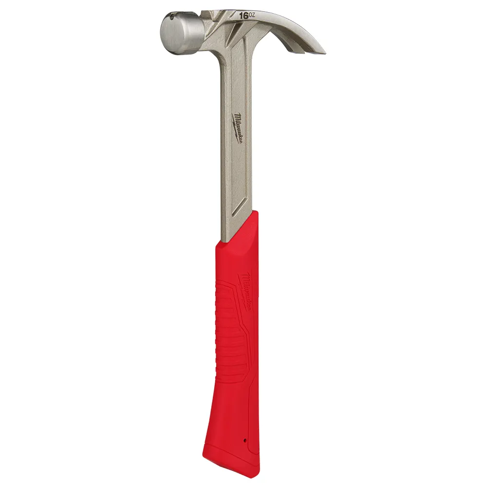 MILWAUKEE 16oz Smooth Face Steel Hybrid Claw Hammer 48229018A