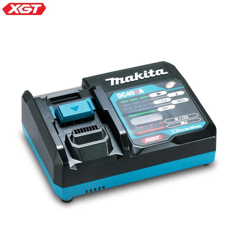 MAKITA 40V Max XGT Single Port Rapid Charger DC40RA 191E09-4