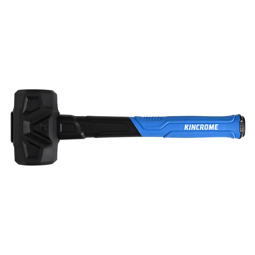 KINCROME 16oz Graphite Rubber Handle Grip Mallet - Black K9088