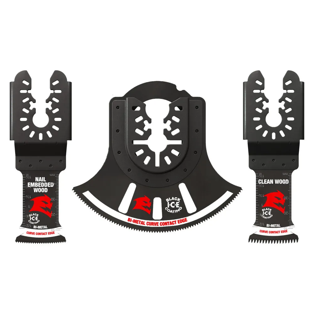 DIABLO Universal Fit Bi-Metal Multi-Tool Blade Set 3 Piece 2608F02300