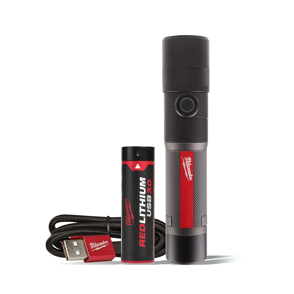 MILWAUKEE REDLITHIUM 4V 1 x 3.0Ah USB Rechargeable Pocket Flood Light Kit L4TMLED301