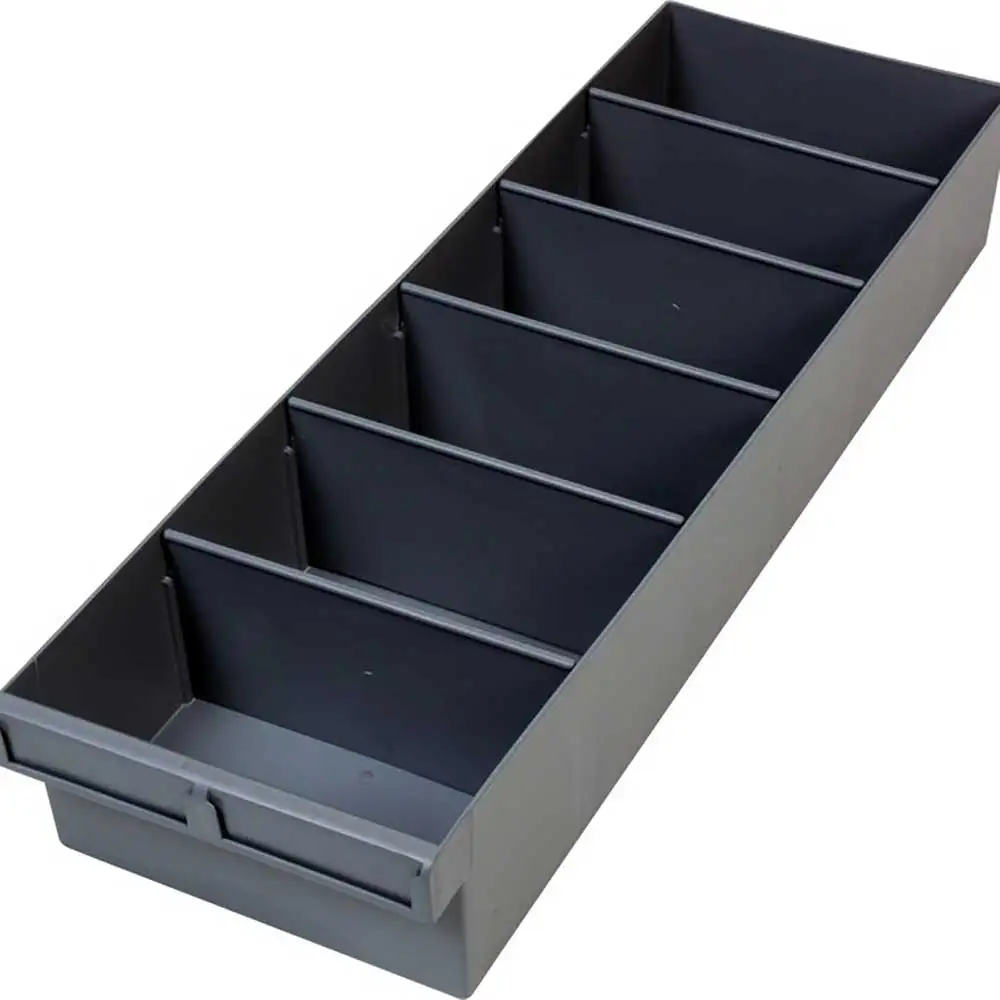 FISCHER Spare Parts Storage Tray w. 5 Removable Dividers - Extra Large 1H028