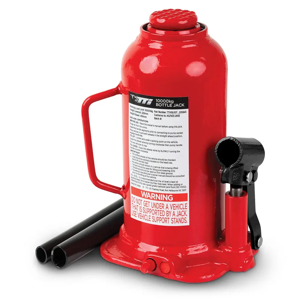 TTI 10 Tonne 229-459mm Bottle Jack TTIVBJ10T