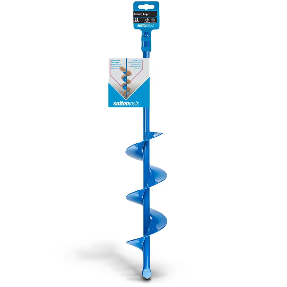 SUTTON 75 x 450mm 7/16-Hex Garden Auger Bit