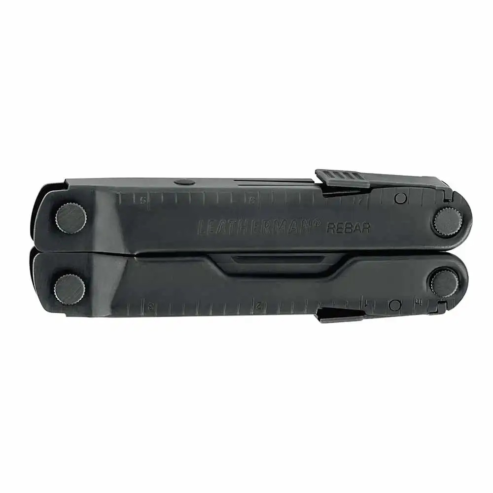 LEATHERMAN Rebar Lightweight Black Oxide Multi-Tool 189g 420HC S/S Blades with MOLLE Black Sheath YL831562