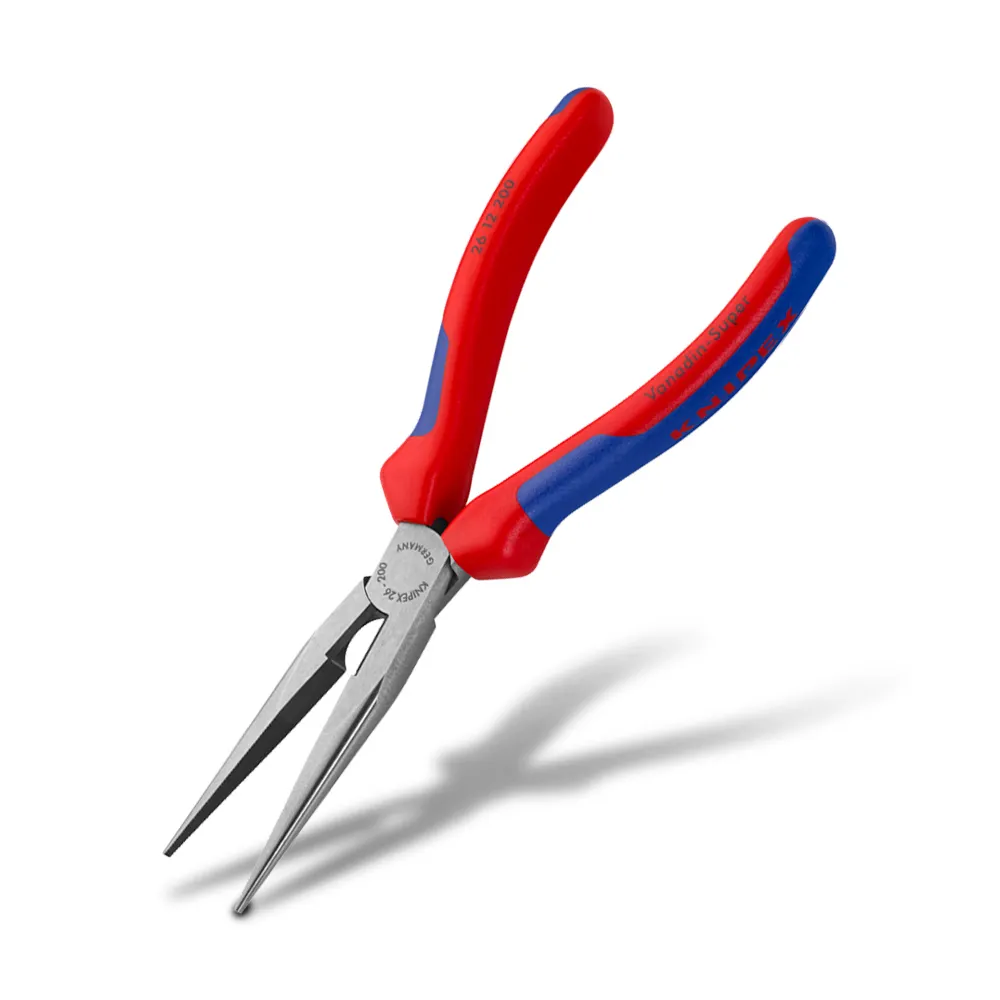 KNIPEX 200mm Snipe Nose Side Cutting Pliers 2612200SB