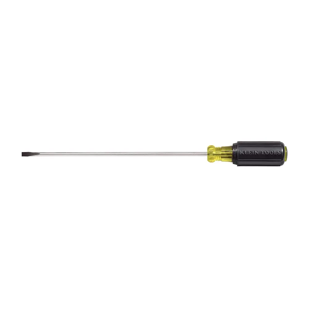 KLEIN 4.8m 3/16inch Softgrip Acetate Cabinet Tip Slot Screwdriver A-601-8