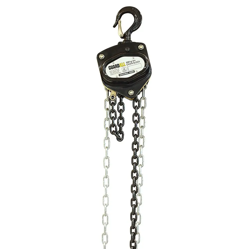 GUARDALL Industrial Series - 3m 1000kg Chain Block Lift GAVSCB1T3M