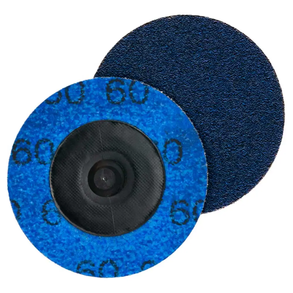 NORTON 50mm 60-Grit Zirconia Quick-Change Sanding Disc - SPEEDLOK - 5 Piece