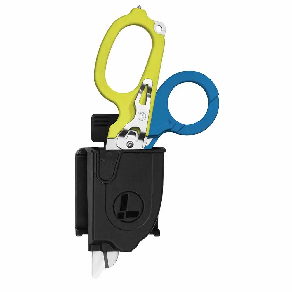 LEATHERMAN INC 6 Built-In Ems Tools Blue/Yellow Handles - Box YL833070