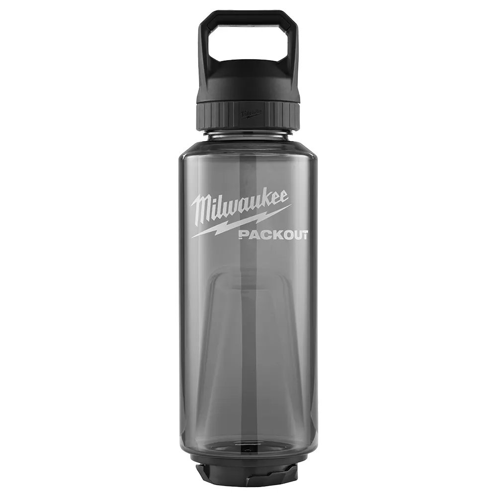 MILWAUKEE PACKOUT™ 1420ml (48oz) Plastic Bottle - Black 48228373B