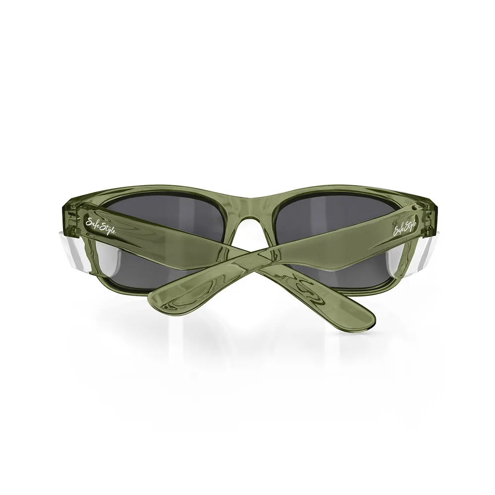 SAFESTYLE Classics Safety Spectacles Polarised UV400 - Green Frame CGRP100