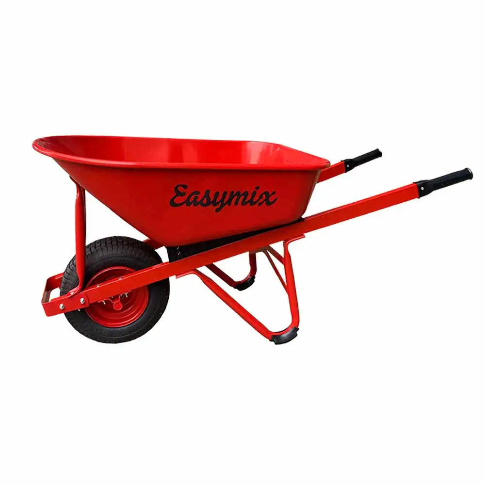 EASYMIX 99L Contractors Steel Wheelbarrow W300S-HSRWRS