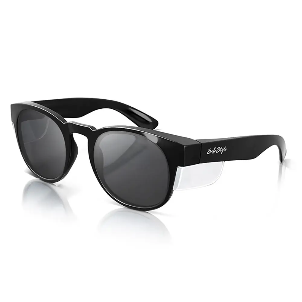 SAFESTYLE Cruisers Black Frame Tinted UV400 Lens Safety Glasses CRBT100